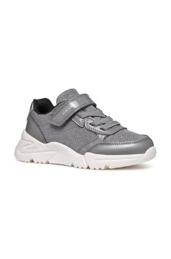 Dětské sneakers boty Geox LOFTUS šedá barva, J46M2C.0ASAJ