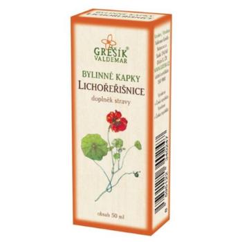 Grešík bylinné kvapky KAPUCÍNKA 50ml