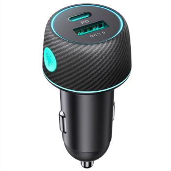 Joyroom JR-CCN01 autonabíjačka USB / USB-C 60W, čierna