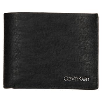 Pánská kožená peněženka Calvin Klein Nevo - černá