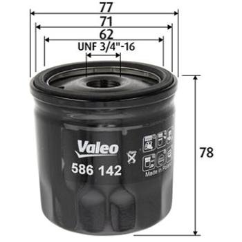 VALEO 586142 pro vozy AUDI, SEAT, SKODA, VW (586142)