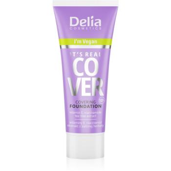 Delia Cosmetics It's Real Cover krycí make-up odstín 202 beige 30 ml