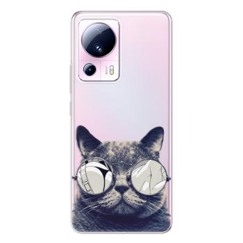 Odolné silikonové pouzdro iSaprio - Crazy Cat 01 - Xiaomi 13 Lite