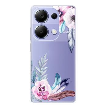 Odolné silikonové pouzdro iSaprio - Flower Pattern 04 - Xiaomi Redmi Note 13 Pro