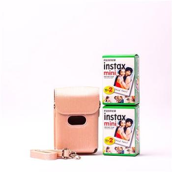 Fujifilm instax mini link case pink bundle (70100153084)