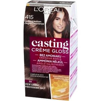 LORÉAL CASTING Creme Gloss 415 Ľadový gaštan (3600521334775)