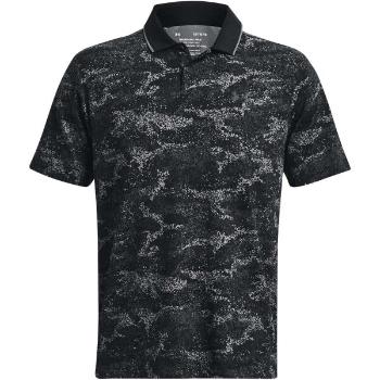 Under Armour ISO-CHILL EDGE POLO Pánské polotričko, tmavě šedá, velikost