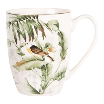 Porcelánový hrneček Tropical birds - 0.36L TRBMU