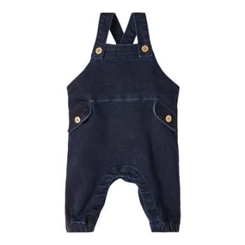 Lil'Atelier Dungarees Nbnlaro Tmavě modrá džínovina