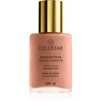 Collistar Perfect Wear Foundation voděodolný tekutý make-up SPF 10 odstín 4 Biscuit  30 ml