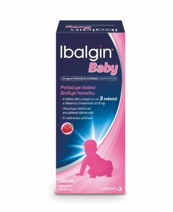 Ibalgin Baby 20 mg/ml suspenze 100 ml