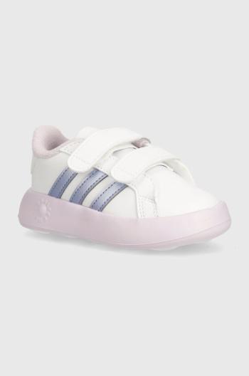 Dětské sneakers boty adidas GRAND COURT 2.0 CF fialová barva, IE3858