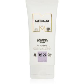 label.m Anti-Frizz Smooting Mask maska na vlasy proti krepatění 200 ml