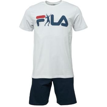 Fila JERSEY SHORTS PYJAMAS SS M Pánské pyžamo, tmavě modrá, velikost