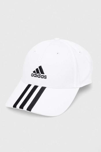 Kšiltovka adidas Performance bílá barva, s aplikací, II3509