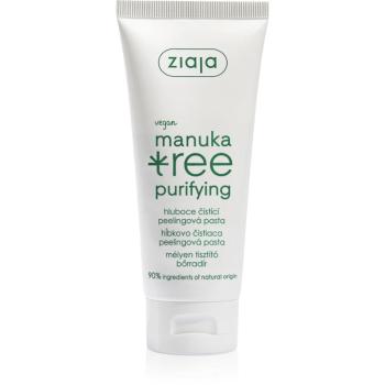Ziaja Manuka Tree Purifying čisticí peelingová pasta pro normální až mastnou pleť 75 ml
