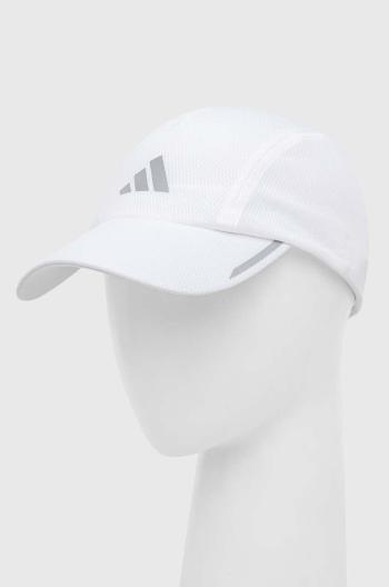 Kšiltovka adidas Performance bílá barva, s potiskem