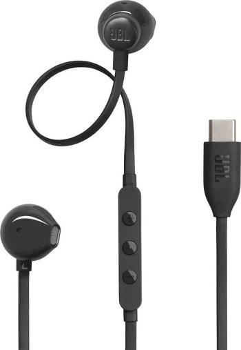 JBL TUNE 305 USB-C Black Sluchátka do uší