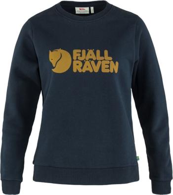 Fjällräven Logo Sweater W Dark Navy/Chestnut M Outdoorová mikina