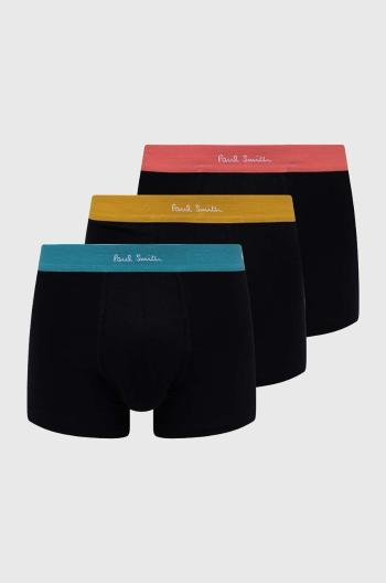 Boxerky Paul Smith 3-pack pánské, černá barva, M1A.914.M3PK50