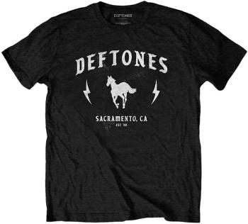 Deftones Tričko Electric Pony Unisex Black M