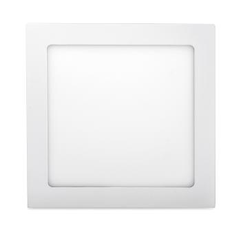 LED Solution Bílý vestavný LED panel hranatý 170 x 170mm 12W Barva světla: Teplá bílá 191168