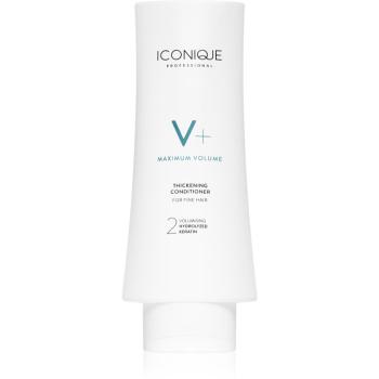 ICONIQUE Professional V+ Maximum volume Thickening Conditioner kondicionér pro objem jemných vlasů 200 ml