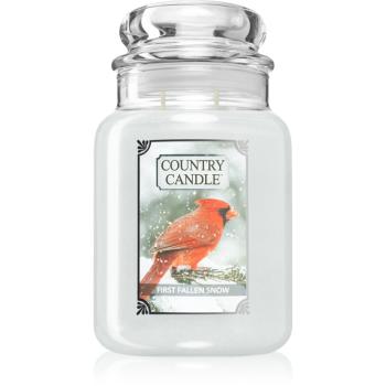 Country Candle First Fallen Snow vonná svíčka 680 g