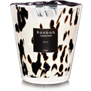 Baobab Collection Pearls Black vonná svíčka 16 cm