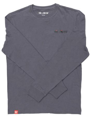 Vic Firth Long Sleeve Gray Tee M