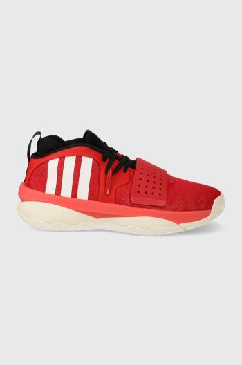 Basketbalové boty adidas Performance Dame 8 Extply červená barva, IF1506