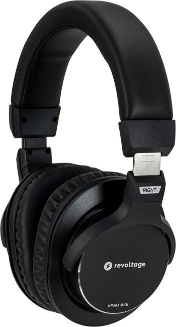 Revoltage HP50X MKII Black Sluchátka na uši