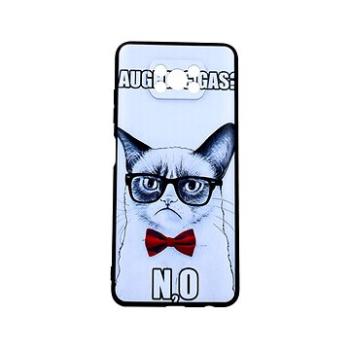 TopQ Xiaomi Poco X3 3D silikon Grumpy Cat 56050 (Sun-56050)