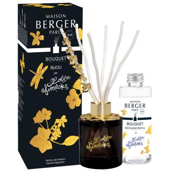 Maison Berger Paris Dárková sada aroma difuzér Jewelry Black + náplň Lolita Lempicka 100 ml