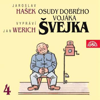 Osudy dobrého vojáka Švejka 4 (2 CD) - audiokniha