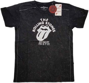 The Rolling Stones Tričko NYC '75 Unisex Black S