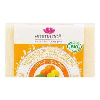 Mýdlo rostlinné citrus 100 g BIO   EMMA NOËL