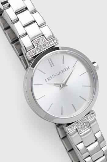 Hodinky Trussardi stříbrná barva, R2453164501