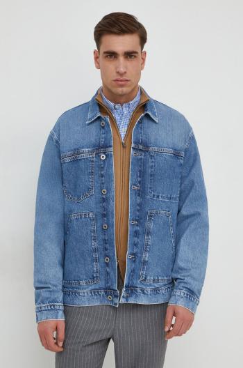 Džínová bunda Pepe Jeans YOUNG WORK pánská, přechodná, PM402884