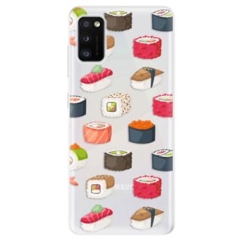 Odolné silikonové pouzdro iSaprio - Sushi Pattern - Samsung Galaxy A41