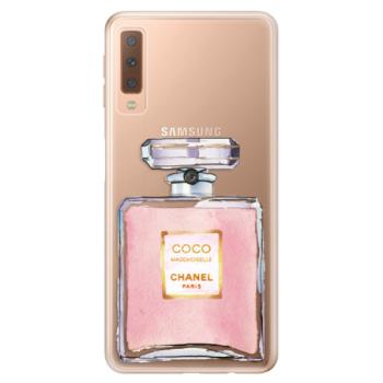 Odolné silikonové pouzdro iSaprio - Chanel Rose - Samsung Galaxy A7 (2018)