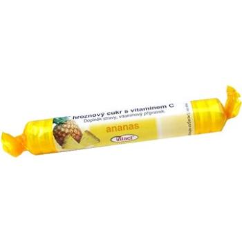 Intact rolička hroznový cukr s vit. C ANANAS 40g (4005292410632)