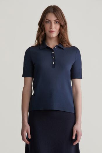 POLOKOŠILE GANT REG SEAMLESS SS POLO EVENING BLUE