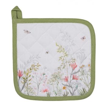 Bavlněná chňapka - podložka s lučními květy Wildflower Fields - 20*20 cm WFF45