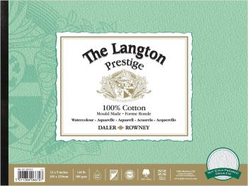Daler Rowney The Langton Prestige Watercolour Skicář 30,5 x 22,9 cm 300 g