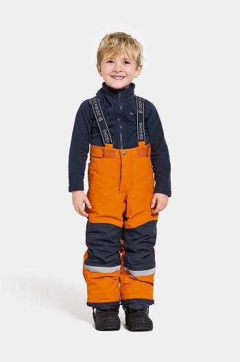 Dětské lyžařské kalhoty Didriksons IDRE KIDS PANTS oranžová barva