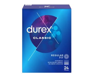 Durex Classic kondomy pack 24 ks