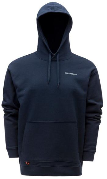 Grundéns mikina logo boat hoodie dark navy - xxl