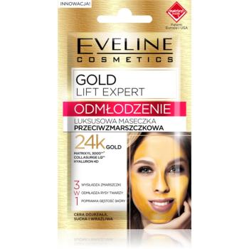 Eveline Cosmetics Gold Lift Expert omlazující maska 3 v 1 7 ml