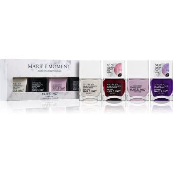 Nails Inc. Marble Moment sada laků na nehty